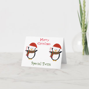 MERRY CHRISTMAS "SPECIAL TWINS" CARD