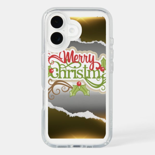 Merry Christmas  Speck iPhone Case (Front)