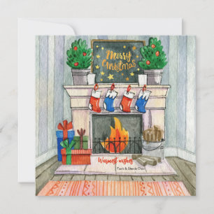 Merry Christmas Square Card