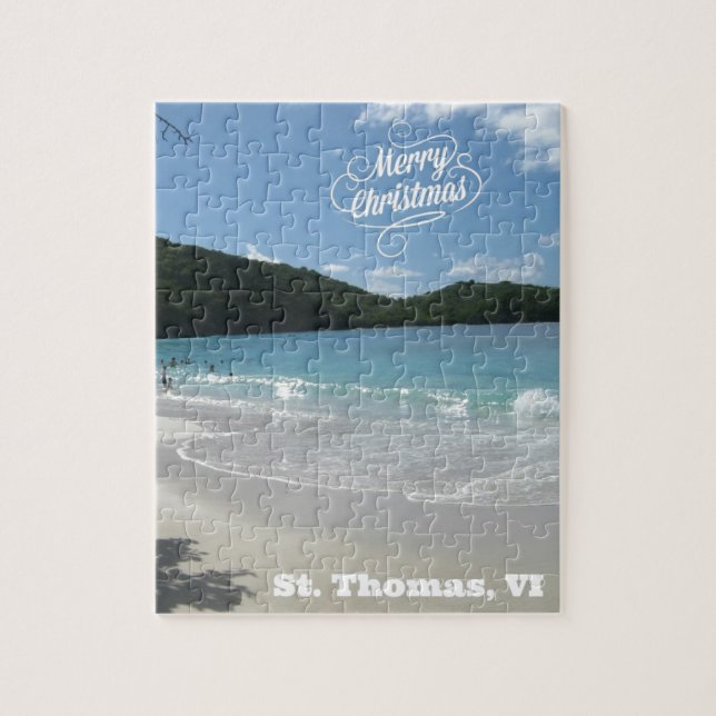 Merry Christmas - St. Thomas VI Jigsaw Puzzle (Vertical)