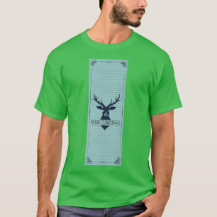 Merry Christmas Stag Family Matching Christmas Ban T-Shirt