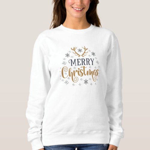 Merry Christmas Stars Sweatshirt