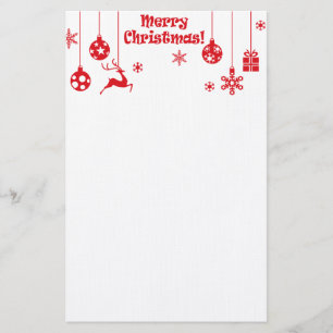 Merry Christmas Stationery