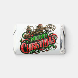 Merry Christmas steampunk Hershey's Miniatures