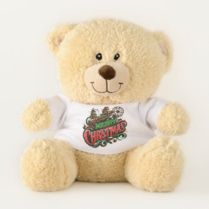 Merry Christmas steampunk Teddy Bear