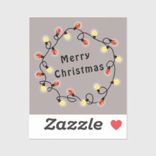 Merry Christmas Sticker
