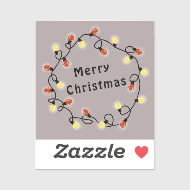 Merry Christmas Sticker (Sheet)