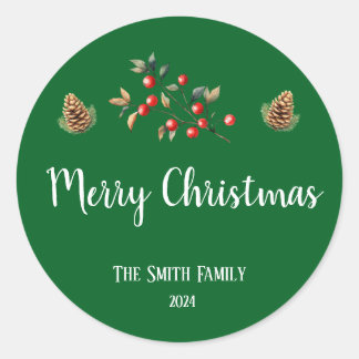 Merry Christmas Sticker