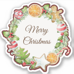 Merry Christmas Sticker