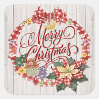 Merry Christmas Sticker