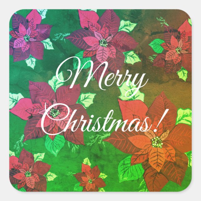Merry Christmas  Sticker (Front)