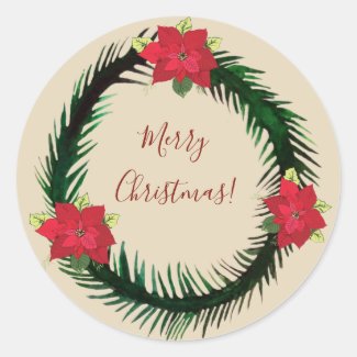 Merry Christmas  Sticker
