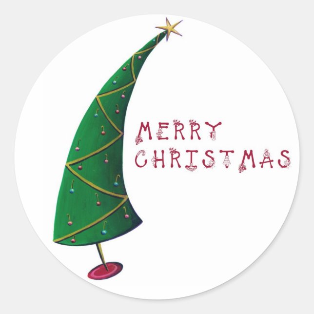 merry Christmas stickers (Front)