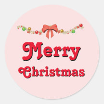 Merry Christmas Stickers