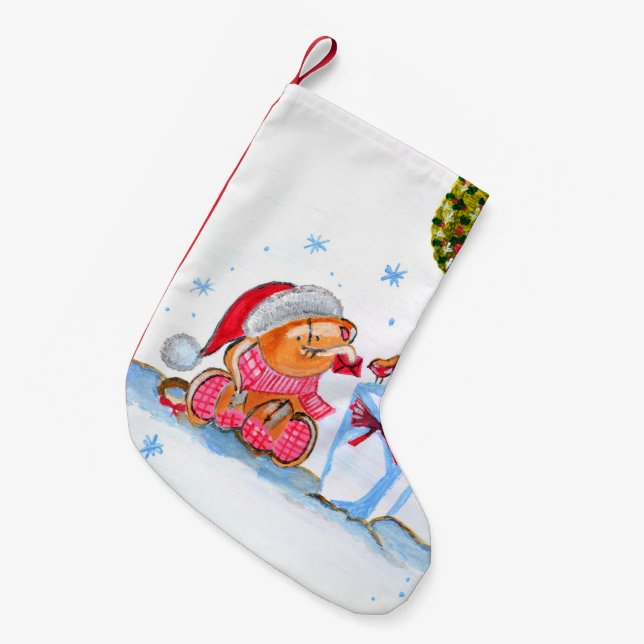 Merry Christmas Stocking  (Front (Hanging))