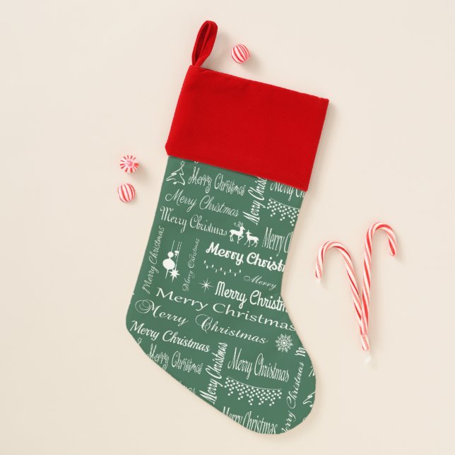 Merry Christmas Stocking (Front)