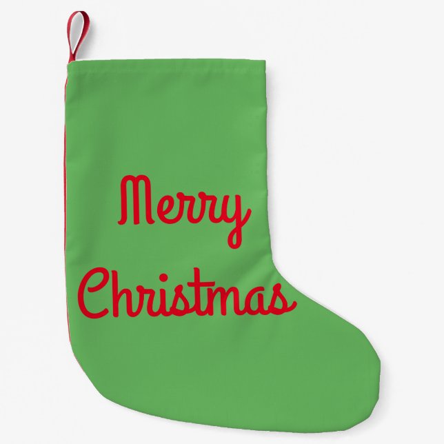 Merry Christmas stocking (Front)
