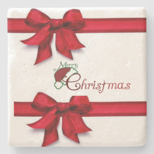 ***MERRY CHRISTMAS*** STONE COASTER