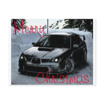 Merry Christmas Subaru Impreza WRX Sti