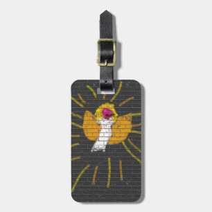 Merry Christmas Sun Moon Angel, Art by Kids :) Luggage Tag