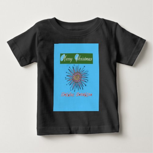 Merry Christmas Sunshine Holidaypng Baby T_Shirt