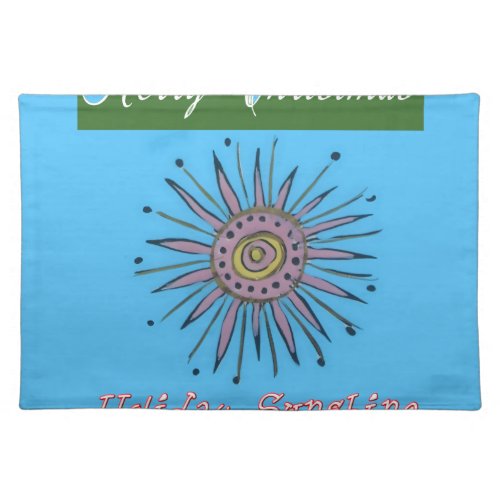 Merry Christmas Sunshine Holidaypng Placemat