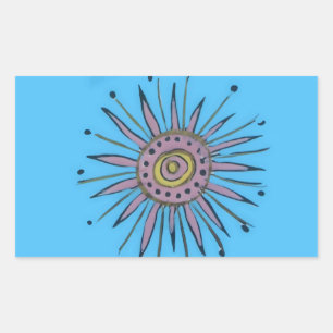 Merry Christmas Sunshine Holiday.png Rectangular Sticker