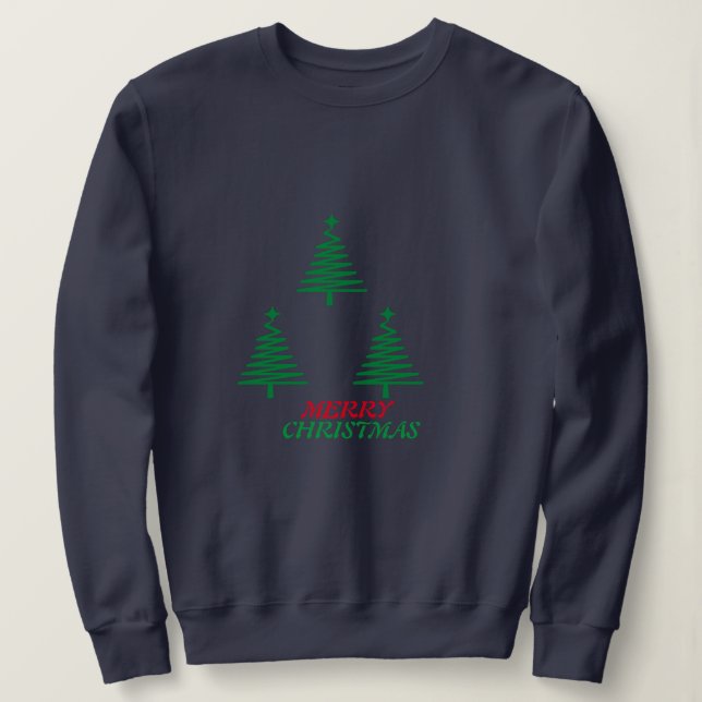 Merry Christmas Sweatshirt (Design Front)