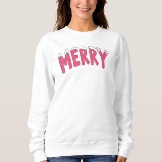 Merry, Christmas Sweatshirt, Sweatshirt