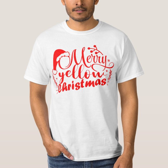 MERRY CHRISTMAS. T-Shirt (Front)