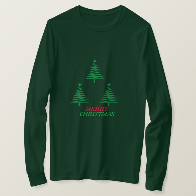 Merry Christmas T-Shirt (Design Front)