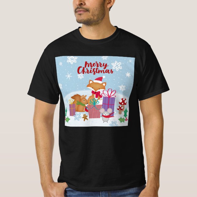 Merry Christmas T-Shirt (Front)