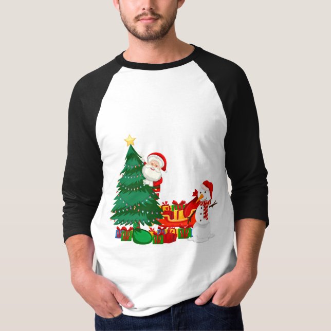 Merry Christmas T-Shirt (Front)