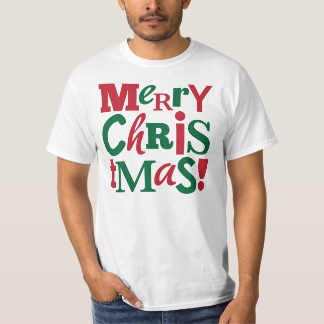 Merry Christmas T-Shirt (Front)