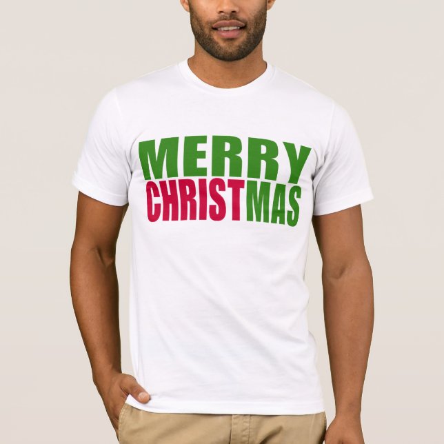 Merry Christmas T-Shirt (Front)
