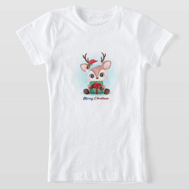 Merry Christmas T-Shirt (Merry Christmas Reindeer T-Shirt!)