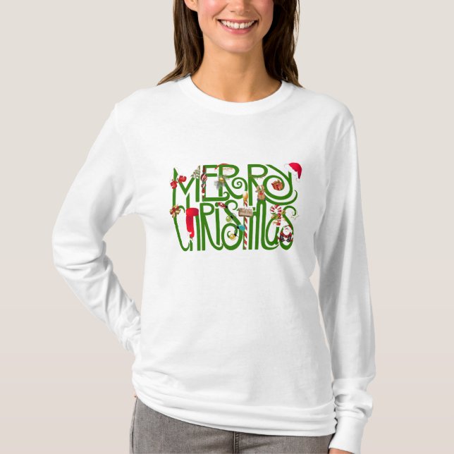 Merry Christmas T-Shirt (Front)