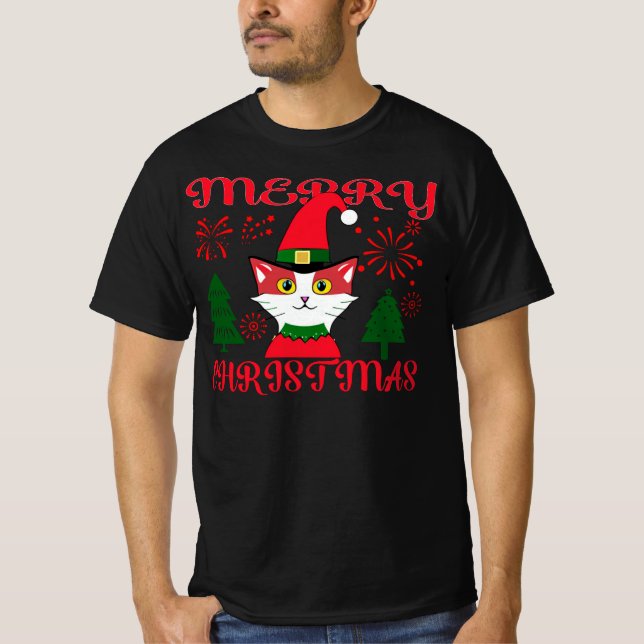 MERRY CHRISTMAS. T-Shirt (Front)