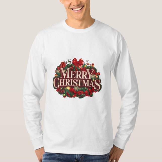 Merry Christmas T-Shirt (Front)