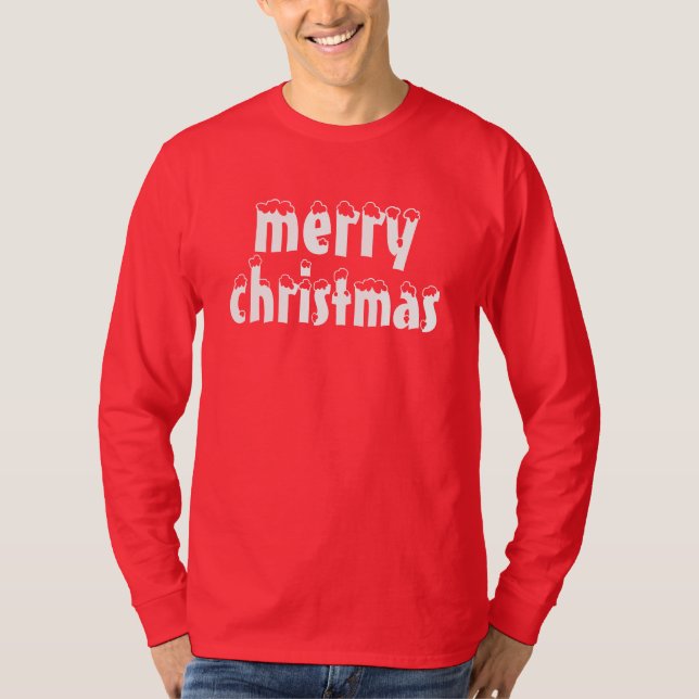 Merry Christmas T-Shirt (Front)