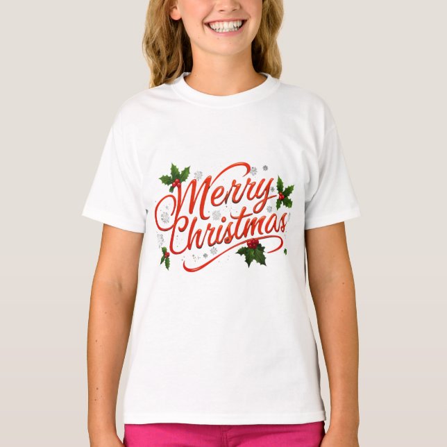 Merry Christmas  T-Shirt (Front)