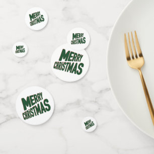 Merry Christmas Table Confetti
