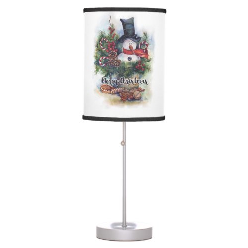 Merry Christmas  Table Lamp