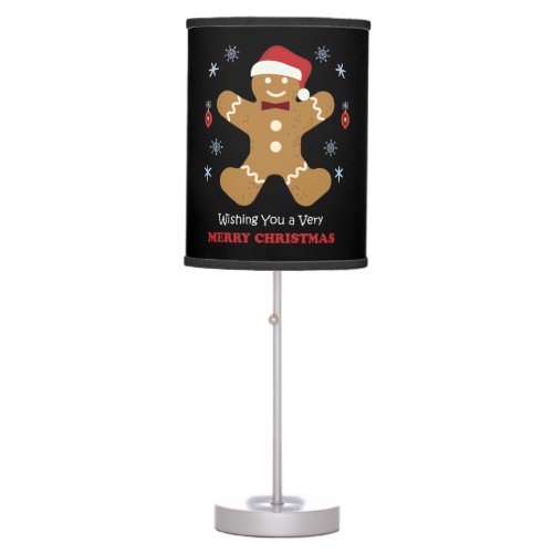 merry christmas                         table lamp