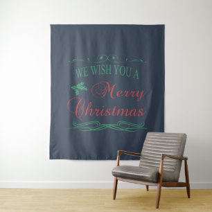 Merry Christmas Tapestry