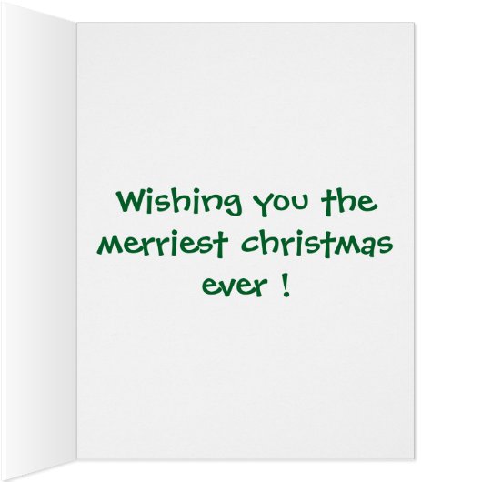 "MERRY CHRISTMAS" TEDDY BEAR (Inside (Right))