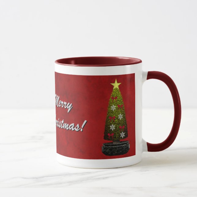 Merry Christmas Template Mug - Customized (Right)