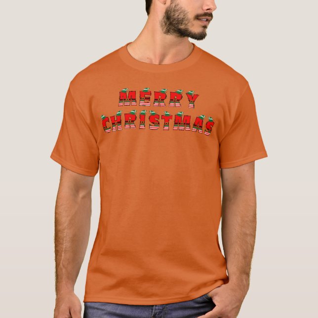 Merry christmas tet funny christmas friend T-Shirt (Front)