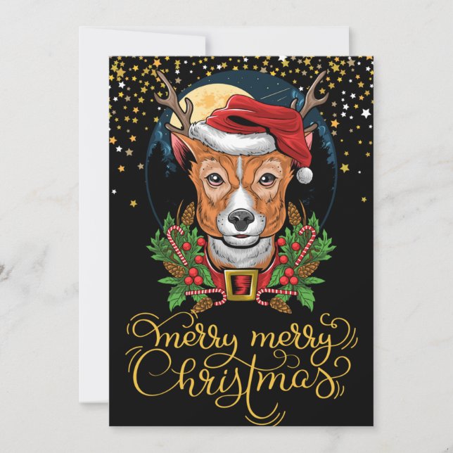 Merry Christmas Thank You Card (Front)