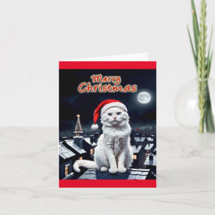 merry christmas thank you card